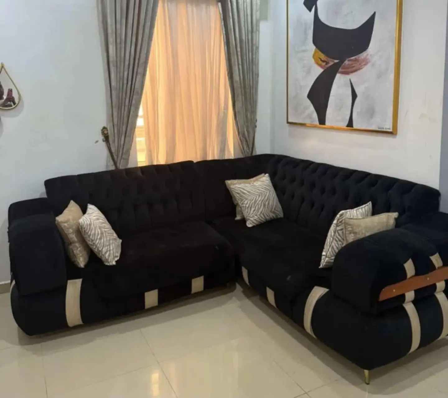 L SHAPED SOFA ONLY